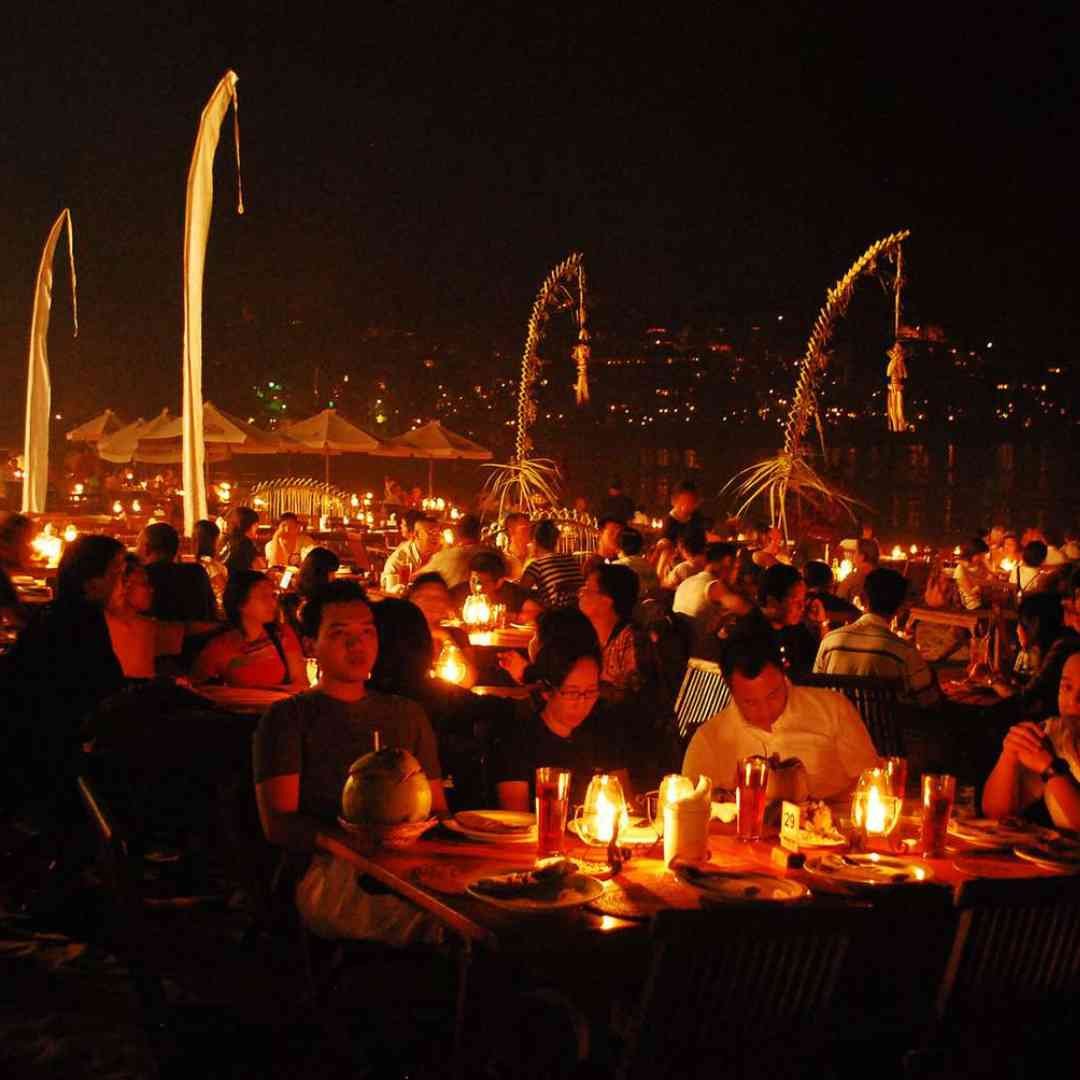 Dinner At Jimbaran beach