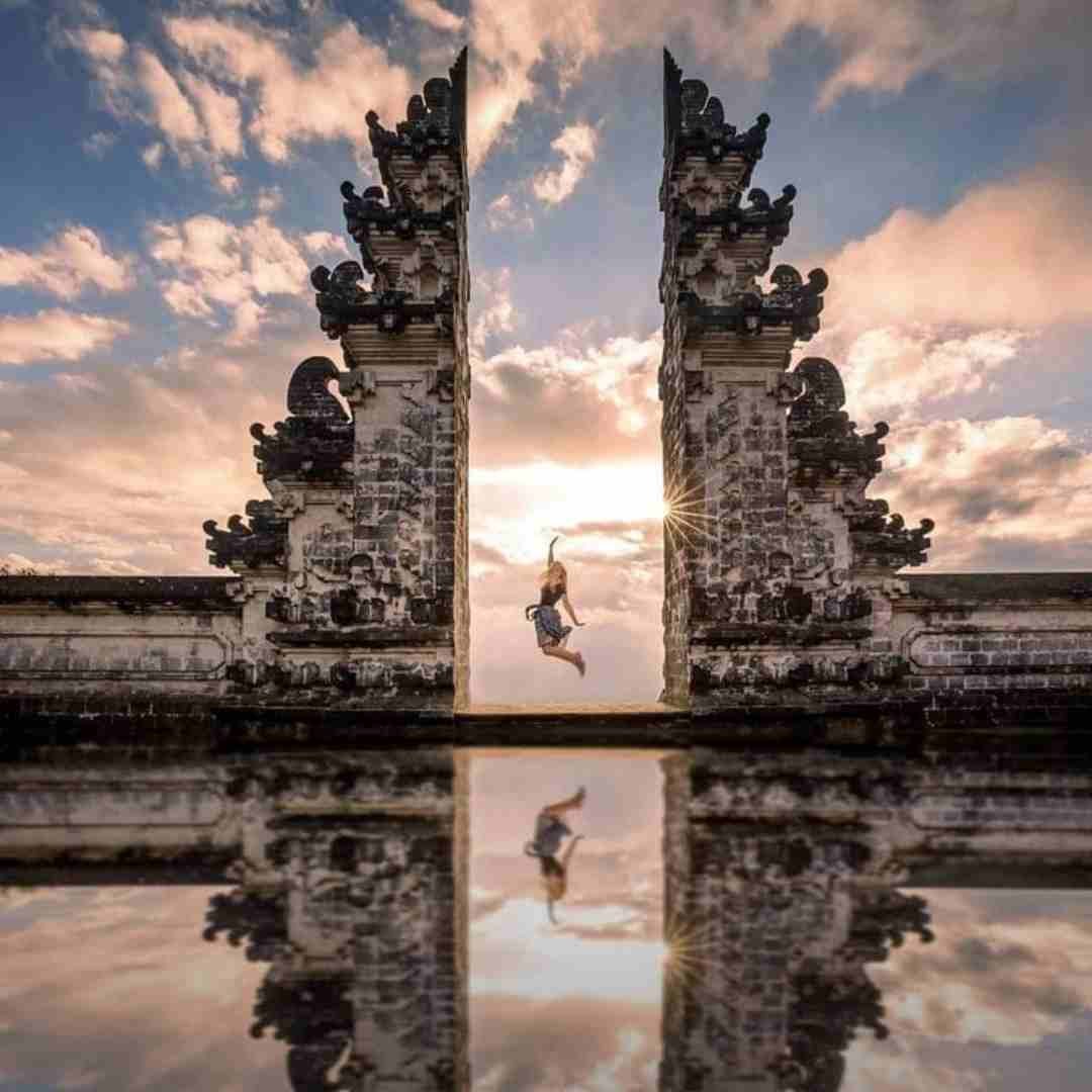 The Gates Of Heaven Bali In Lempuyang Temple